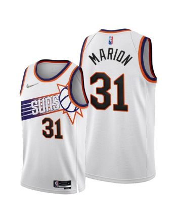 Phoenix Suns 31 Shawn Marion 2022-23 Association Edition Jersey White - Men Jersey