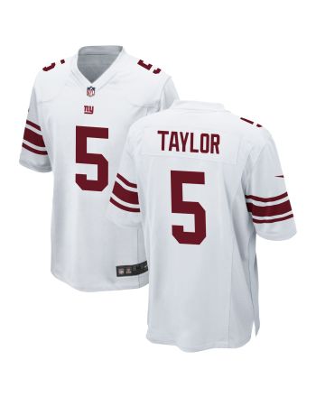 New York Giants Tyrod Taylor 5 Game Jersey - White Jersey