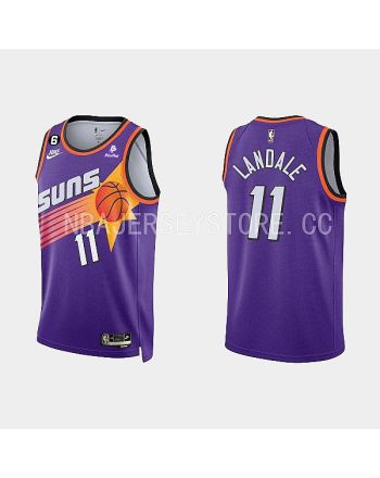 Phoenix Suns 11 Jock Landale Classic Edition Purple Men Jersey 2022-23