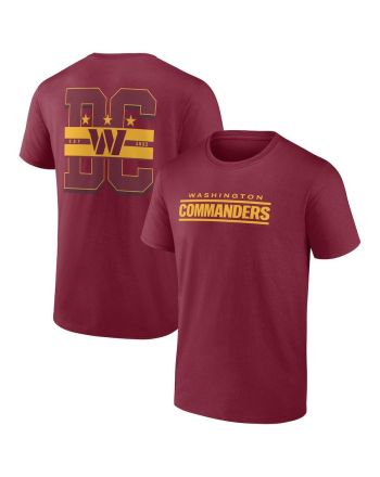 Washington Commanders Home Field Advantage T-Shirt - Burgundy