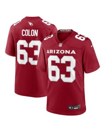 Trystan Colon 63 Arizona Cardinals Men Team Game Jersey - Cardinal