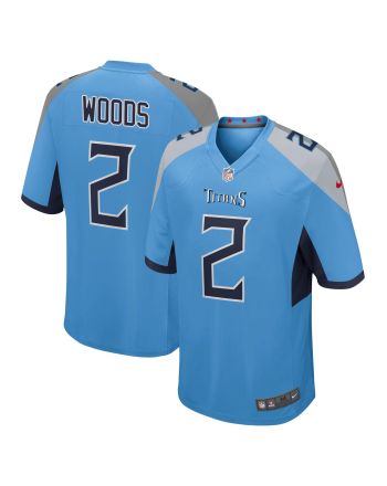 Robert Woods 2 Tennessee Titans Alternate Game Men Jersey - Light Blue Jersey