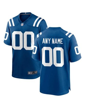 Indianapolis Colts Custom Game Jersey - Royal