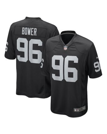 Tashawn Bower Las Vegas Raiders Game Player Jersey - Black