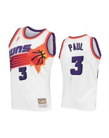 Chris Paul 3 Phoenix Suns Hardwood Classics Jersey White